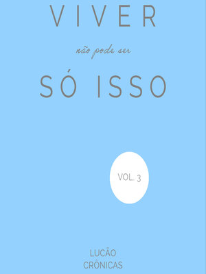 cover image of Viver não pode ser só isso